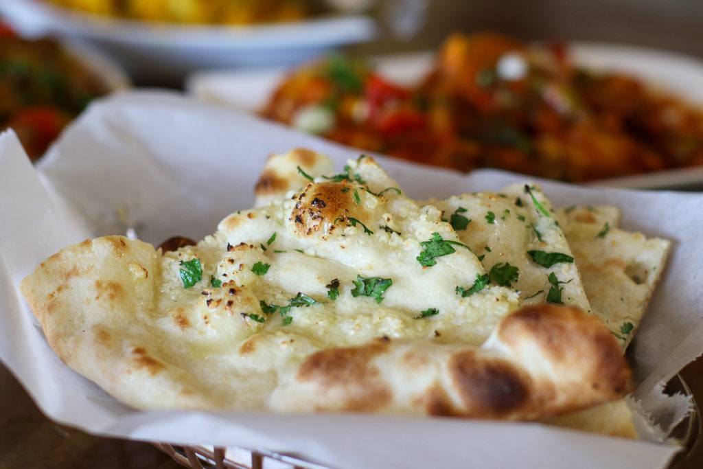 Naan at Cumin Restaurant in Santa Rosa. (Heather Irwin)