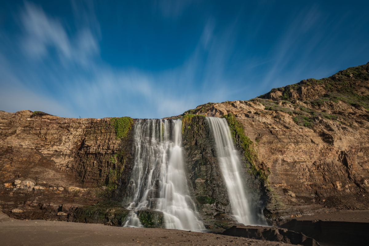 Alamere Falls in Point Reyes National Seashore. (Jeremy Borkat / Shutterstock)