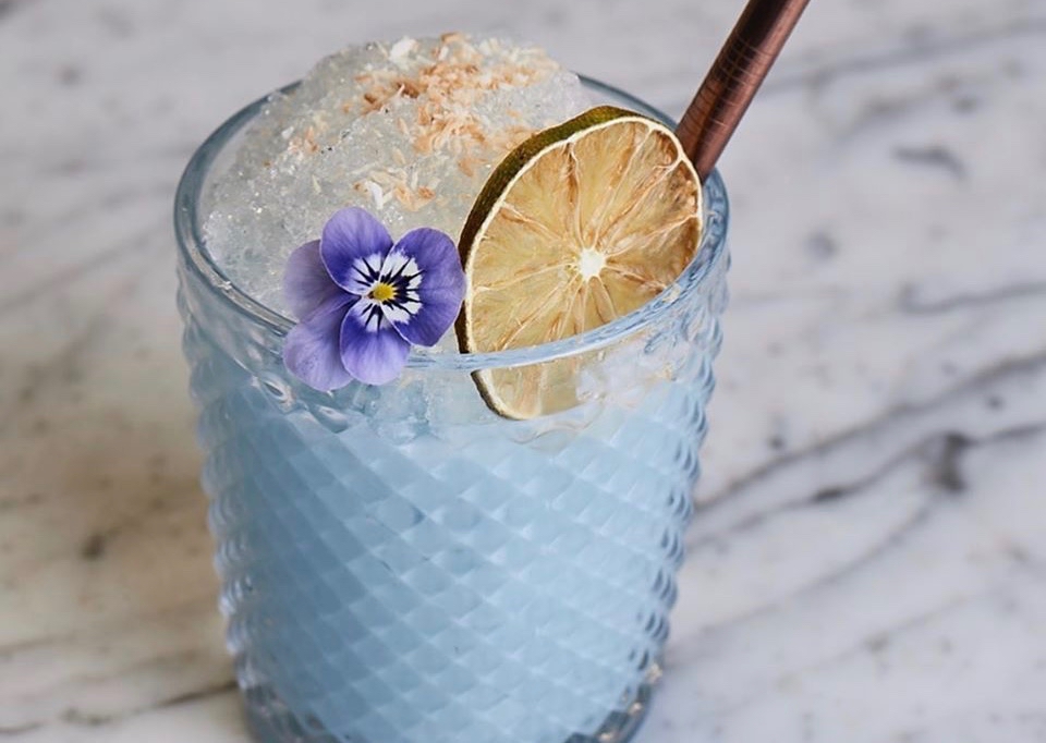 Blue Dream cocktail at Fern Bar in Sebastopol. (Courtesy of Fern Bar)