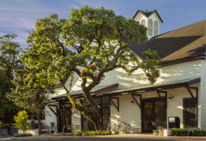 The entrance to MacArthur Place Hotel and Spa in Sonoma. (Courtesy of MacArthur Place Hotel & Spa)