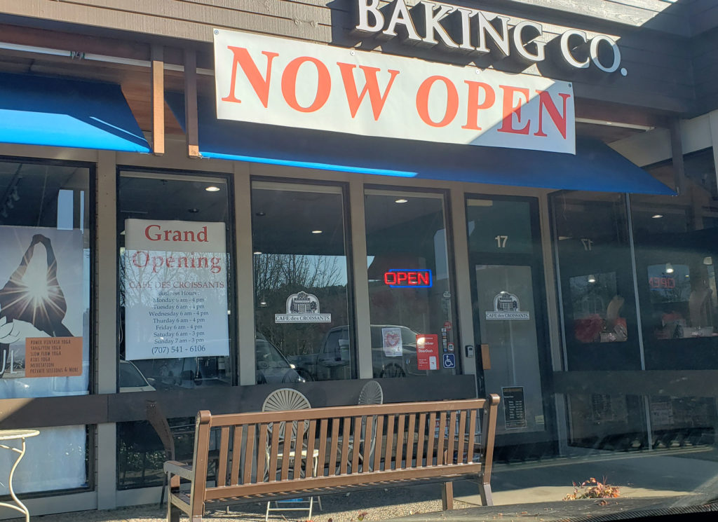 New Cafe des Croissants in Bennett Valley. Heather Irwin/PD