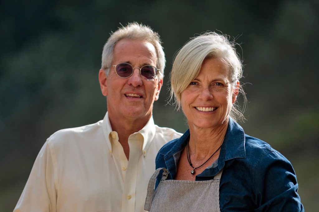 Spring vegetables cooked by Colleen McGlynn of DaVero Farm and Winery With her husband Ridgely Evers