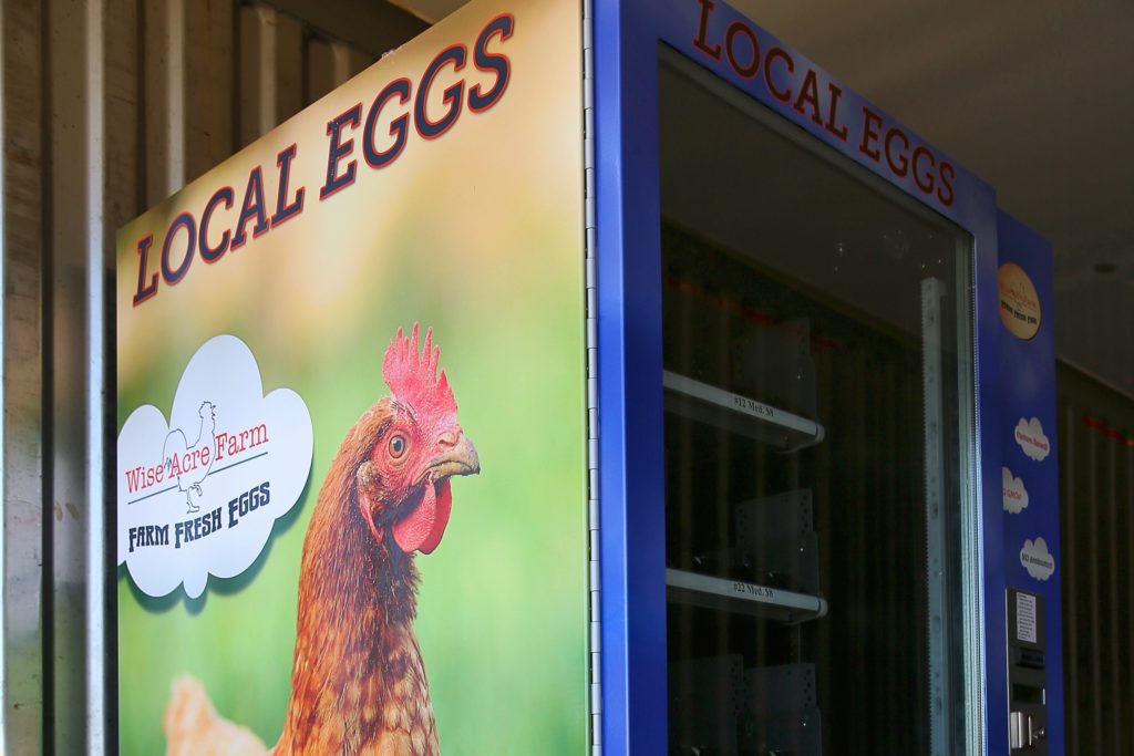Eggs From a Vending Machine: Local Farms Offer Creative Pickup, Delivery
