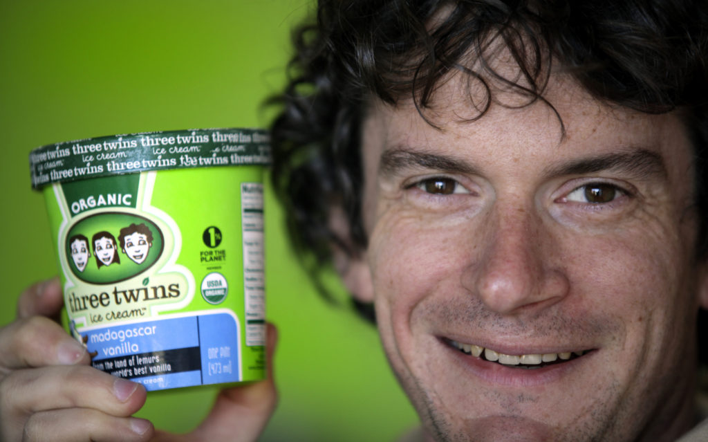 Neal Gottlieb is one of the founders of Three Twins Ice Cream in Petaluma, Thursday April 29, 2010. (Kent Porter / The Press Democrat) 2010