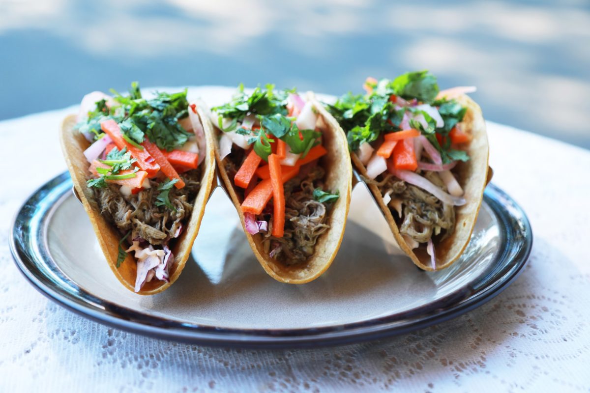Banh Mi Tacos from Lila's Streetside Eats. (Lila's Streetside Eats)