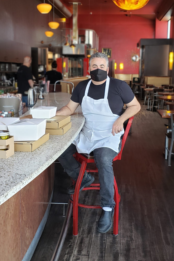 Chef Josh Silvers at Jackson’s restaurant in Santa Rosa. Heather Irwin/PD