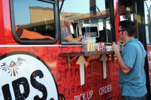 Tips Tri Tip truck at The Block in Petaluma. (Heather Irwin)