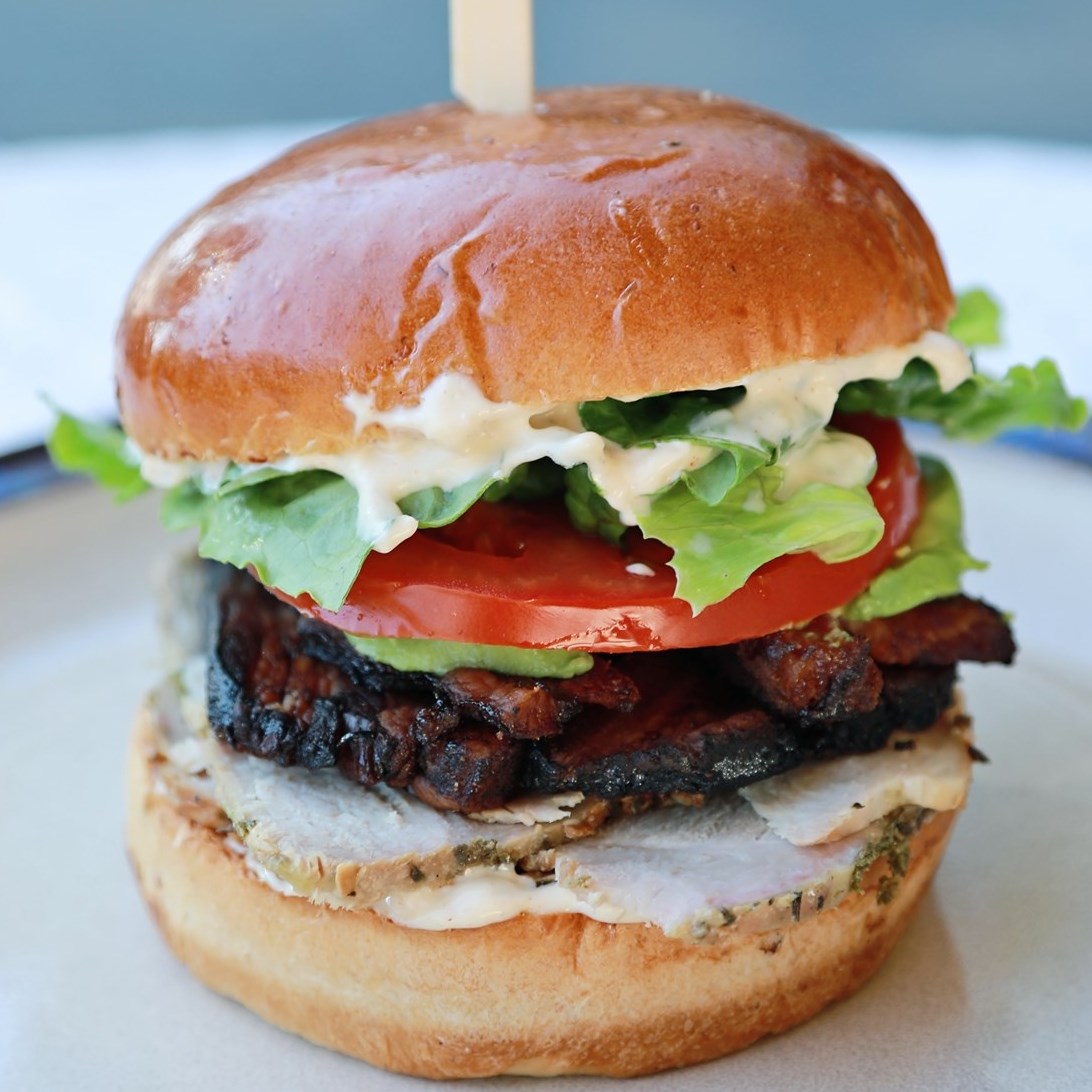 PBLAT sandwich from Lila's Streetside Eats. (Lila's Streetside Eats)