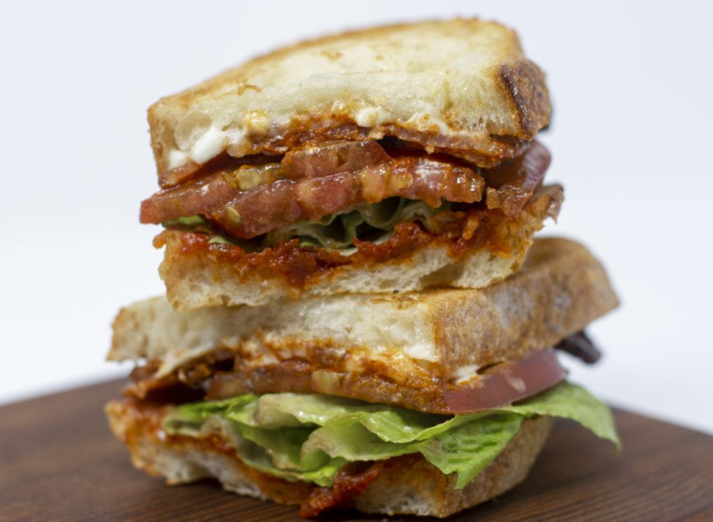 Billionaires BLT at April Pantry in Petaluma. Heather Irwin/PD