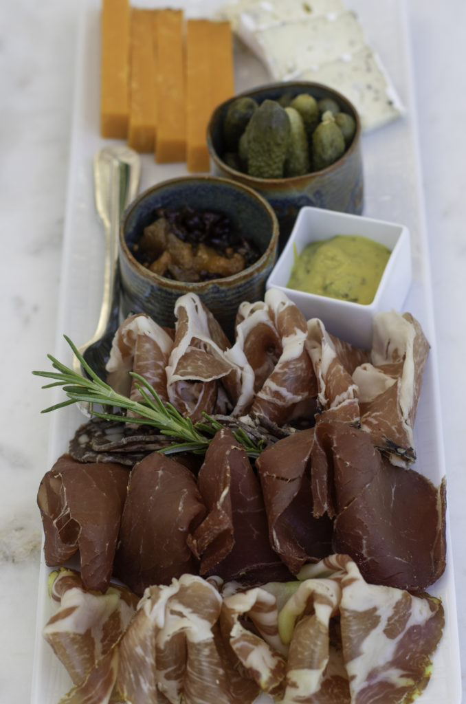 Charcuterie plate at Jordan Winery’s Paris on the Patio. Heather Irwin/PD