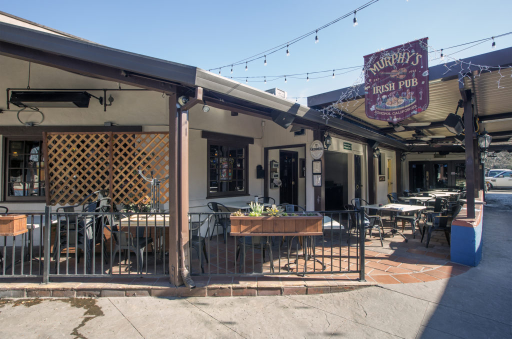 Murphy's Irish Pub, as it currently appears, on First St. East in Sonoma. (Robbi Pengelly/Index-Tribune)