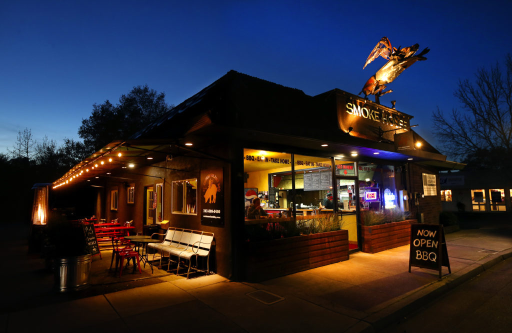Cochon Volant BBQ Smoke House in Sonoma. (John Burgess / The Press Democrat)