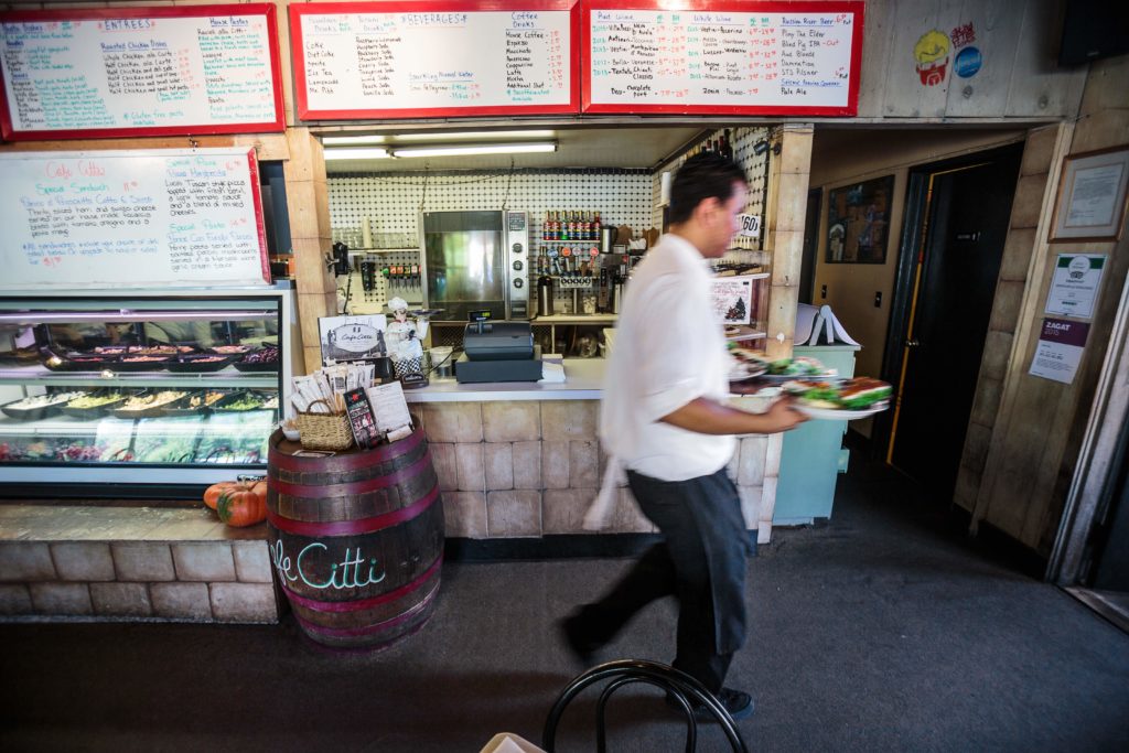 Cafe Citti in Kenwood.