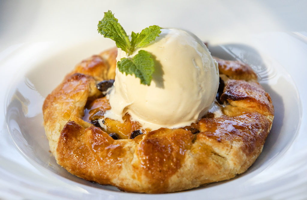 Carmelized Apple Gayette from Flavor Bistro in Sebastopol. (John Burgess / The Press Democrat)