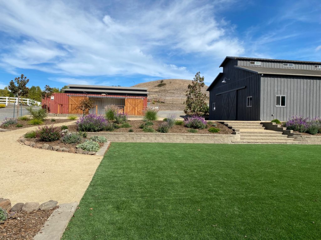 Green Acres Petaluma has plenty of outdoor space for distanced weddings in 2021, says owner Emily Hax. (Emily Hax/Green Acres Petaluma)