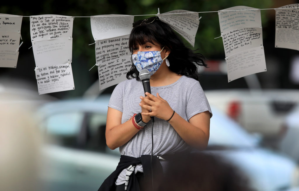 Lupe Lopez Thursday, June 11, 2020 in Healdsburg. (Kent Porter / The Press Democrat) 2020