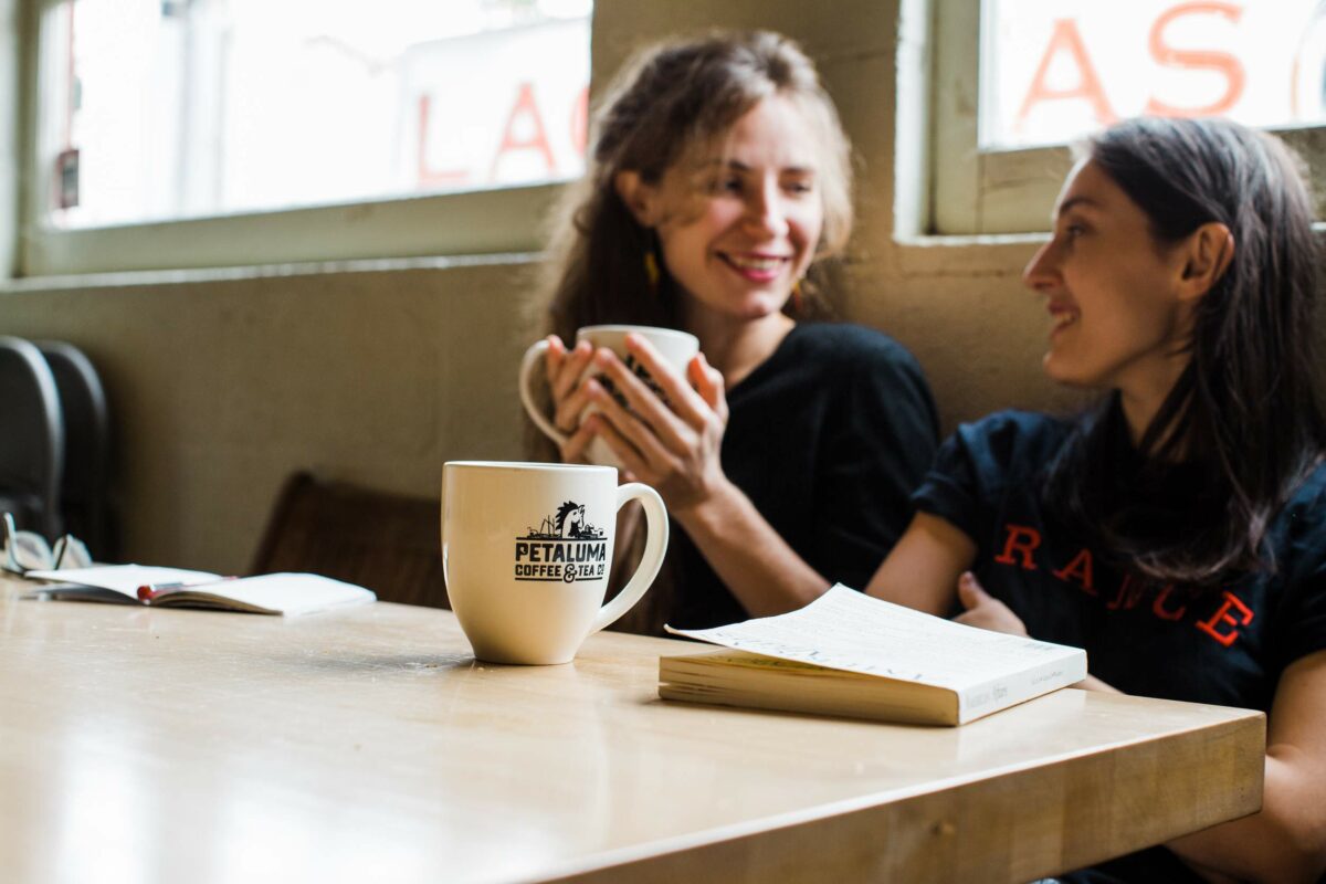 Petaluma Coffee & Tea has long been a popular gathering spot for locals. (Laura Schneider / Petaluma Coffee & Tea)
