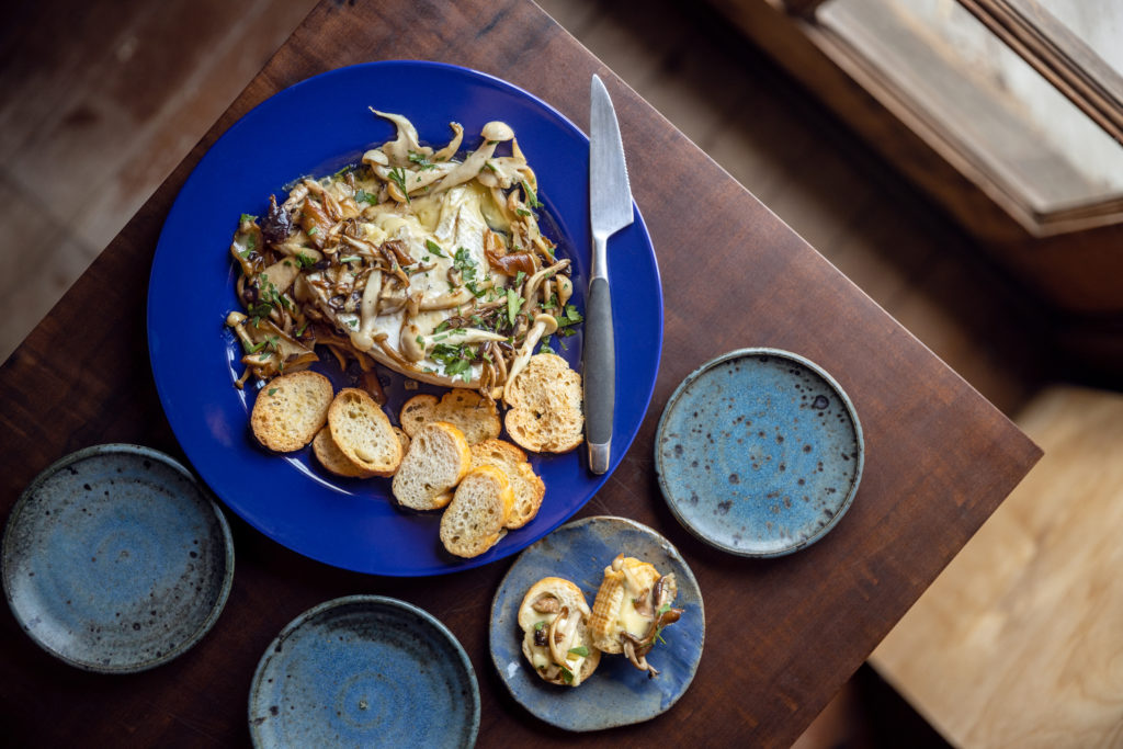 Holiday food shoot of recipes from closed restaurants