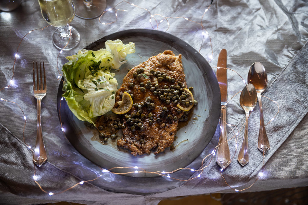 Holiday food shoot of recipes from closed restaurants