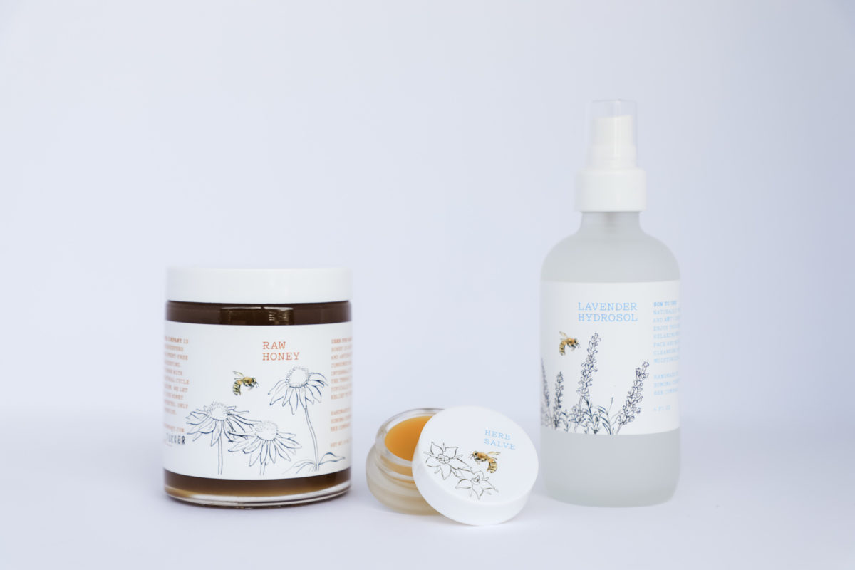 Products from Sonoma County Bee Company. (Courtesy of Sonoma County Bee Company)