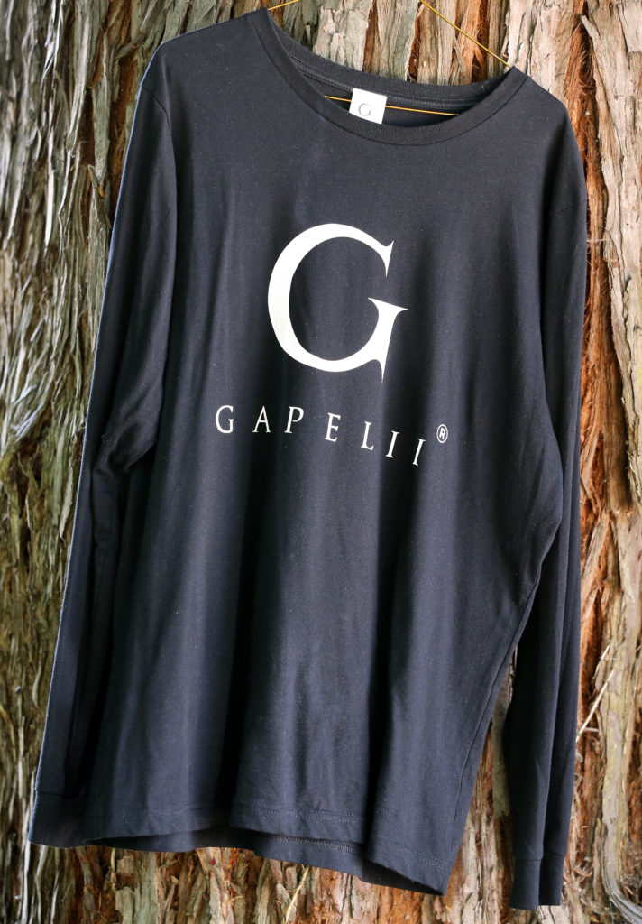 Gapelii Brand long sleeve shirt. (Christopher Chung / The Press Democrat)