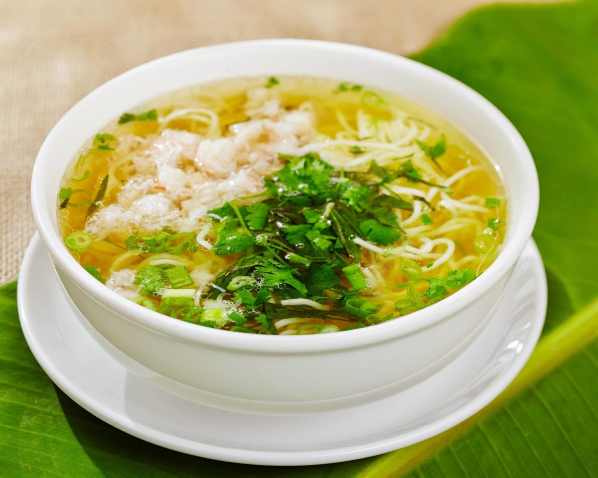 Kettles Vietnamese Bistro: Truffled crab soup is a favorite. 1202 W Steele Ln, Santa Rosa. Photo: Kettles.