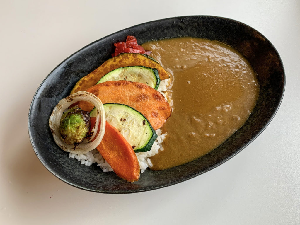 Vegetable curry at Asahi Sushi in Healdsburg. (Nobuyuki Asahi)
