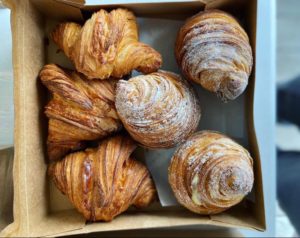 Croissants from Quail and Condor in Healdsburg. (Courtesy of Quail and Condor)