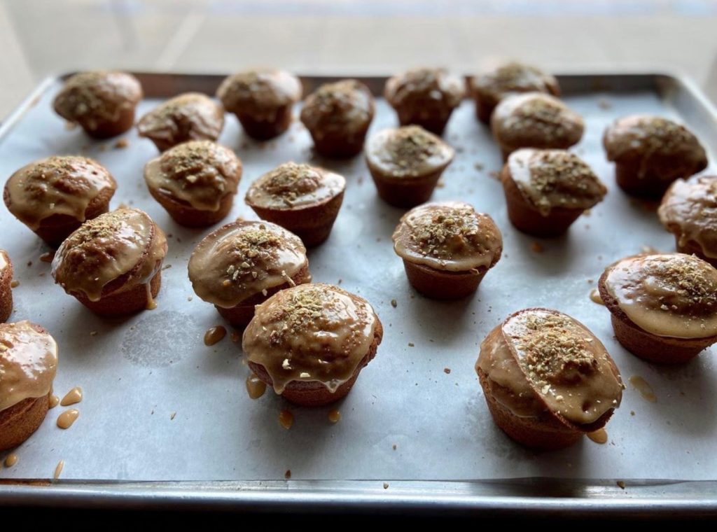 Miso Pumpkin Muffins from Quail and Condor in Healdsburg. (Courtesy of Quail and Condor)