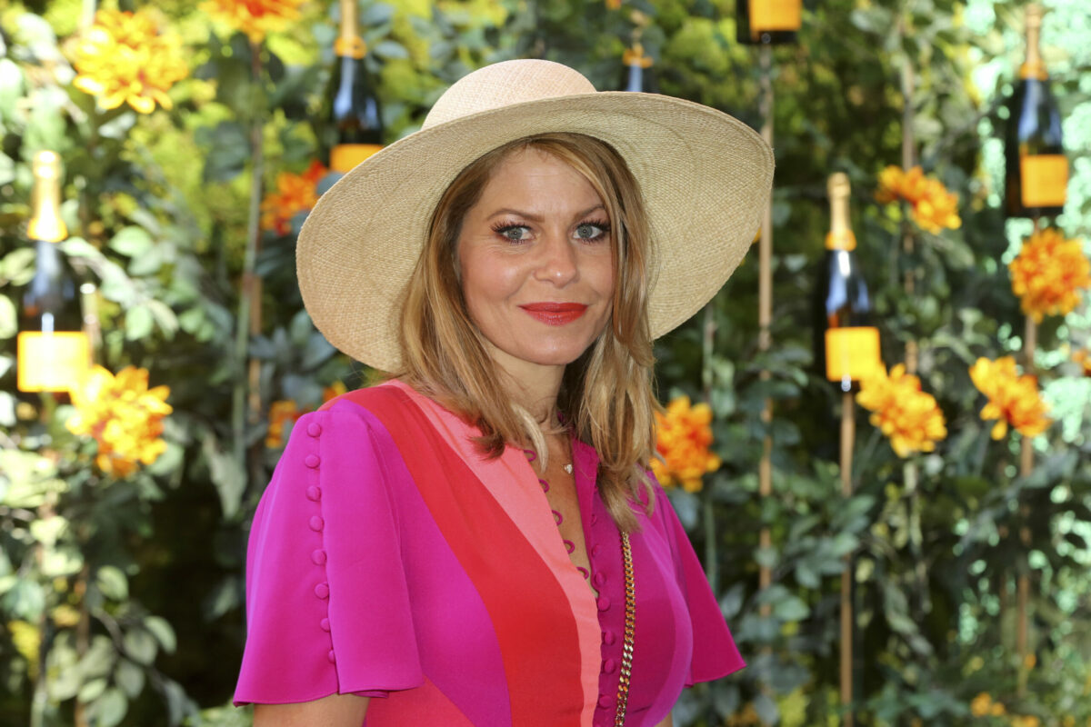 Candace Cameron-Bure attends the 10th Annual Veuve Clicquot Polo Classic at Will Rogers State Historic Park on Saturday, Oct. 5, 2019, in Los Angeles, Calif. (Photo by Willy Sanjuan/Invision/AP)