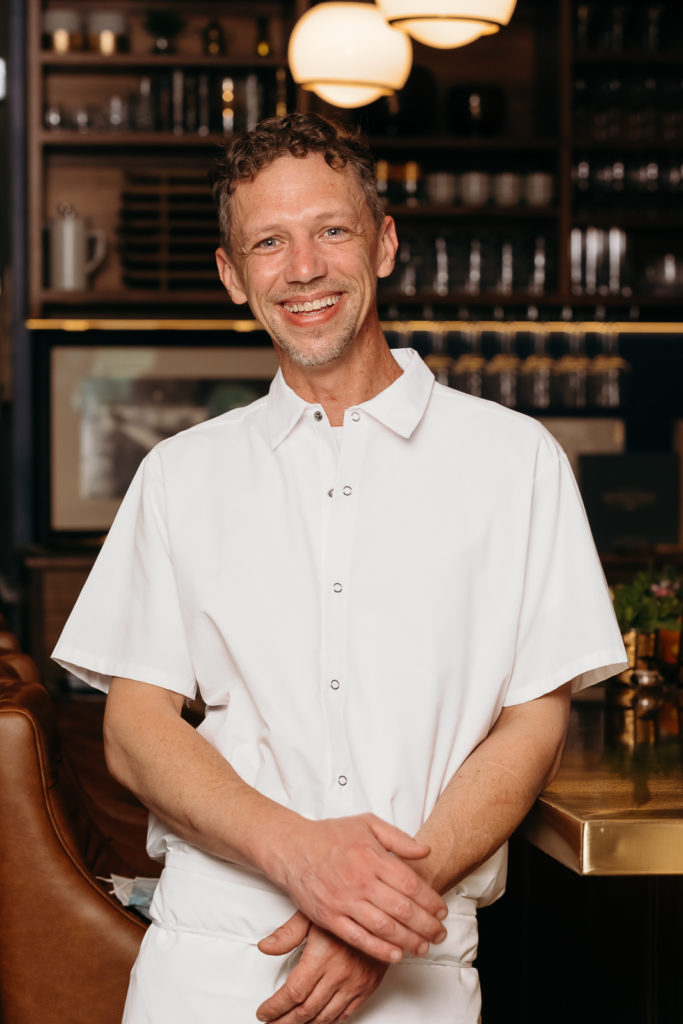 Executive Chef Sean Kelley at Burdock in Healdsburg. Photo: Allison Webber