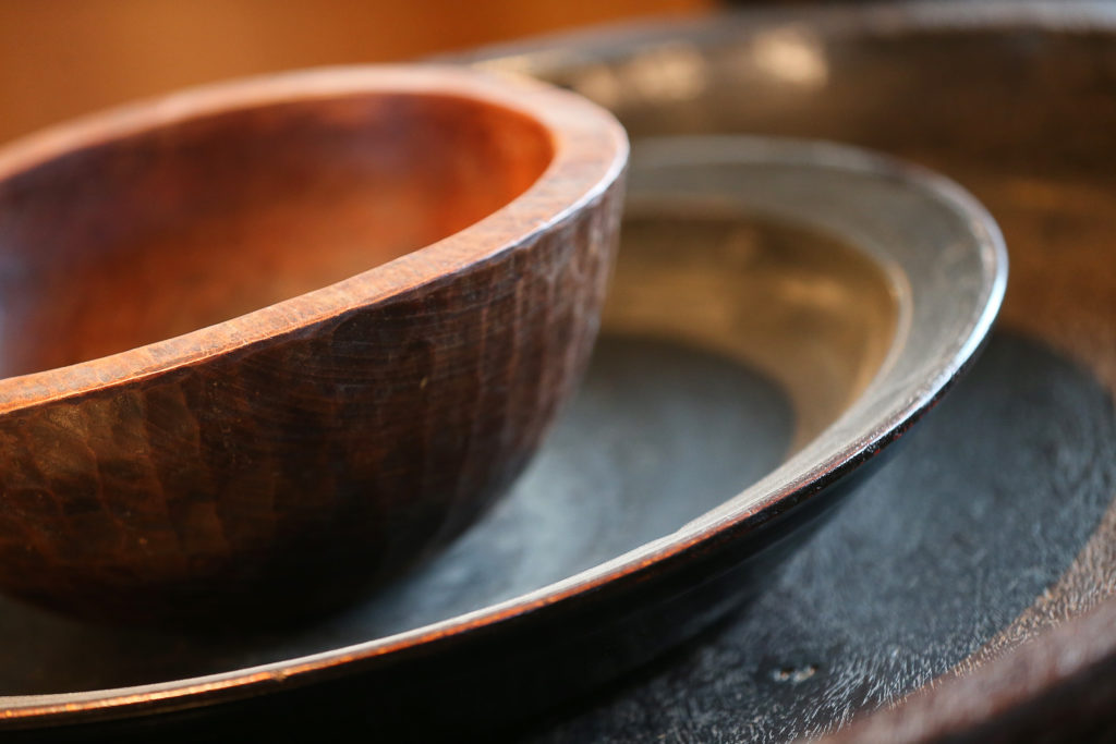 A variety of decorative containers for sale at MIX Garden in Healdsburg. (Christopher Chung/ The Press Democrat)