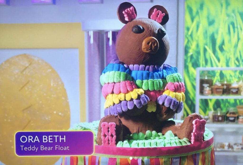 Mika's Teddy Bear Float with Peeps. Photo: Food Network.