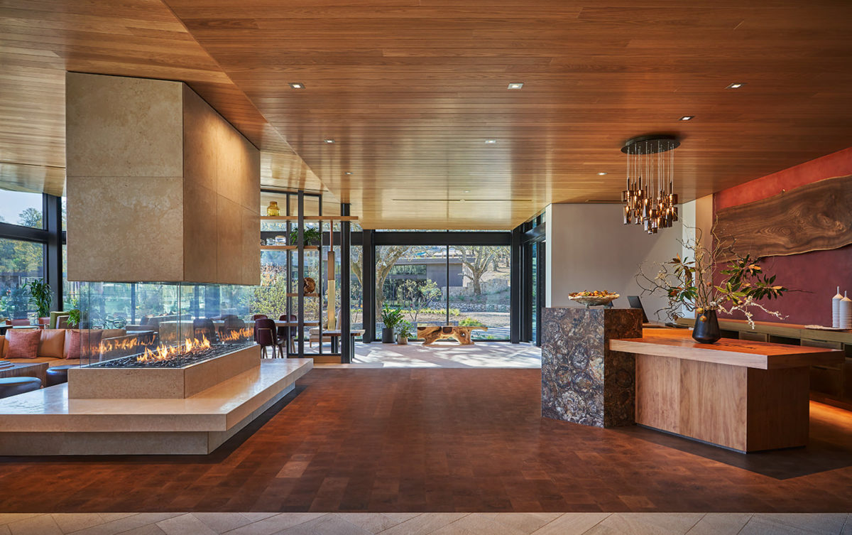 The lobby at Montage Healdsburg. (Montage Healdsburg)