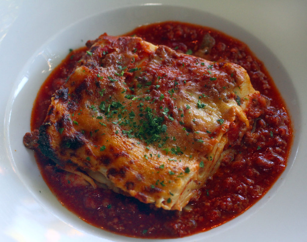 Tuscan style Lasagna at Cafe Citti in Kenwood on Wednesday, October 17, 2012. (Jeff Kan Lee/ The Press Democrat)
