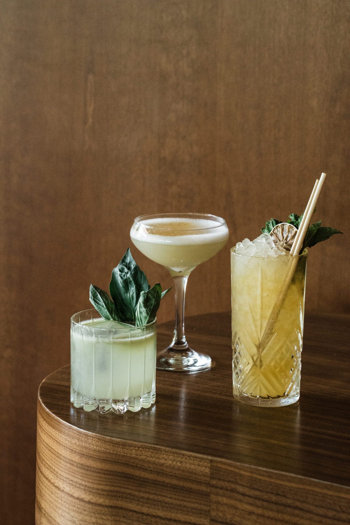 Trio of cocktails from Lazeaway Club at Flamingo Resot in Santa Rosa. (Courtesy of Flamingo Resort)