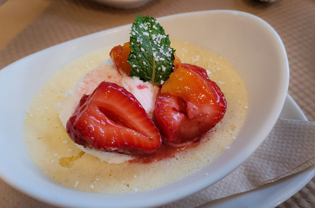 Lemon pudding at Central Market in Petaluma. Heather Irwin/Press Democrat.