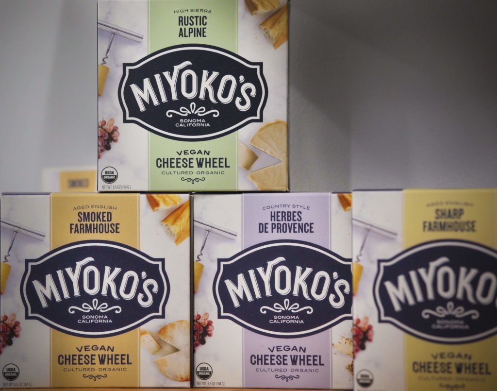 Miyoko's Creamery: The vegan cheeses, butter and other plant-based dairy substitutes caught the attention of Ellen DeGeneres and Portia de Rossi, who recently became investors in the Petaluma-based company, according to the North Bay Business Journal. (CRISTINA PASCUAL/ARGUS-COURIE­R STAFF)