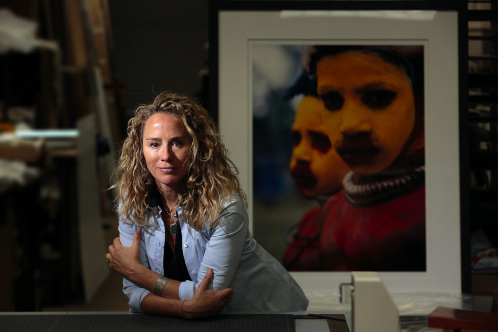 Gallery art photographer Lisa Kristine.