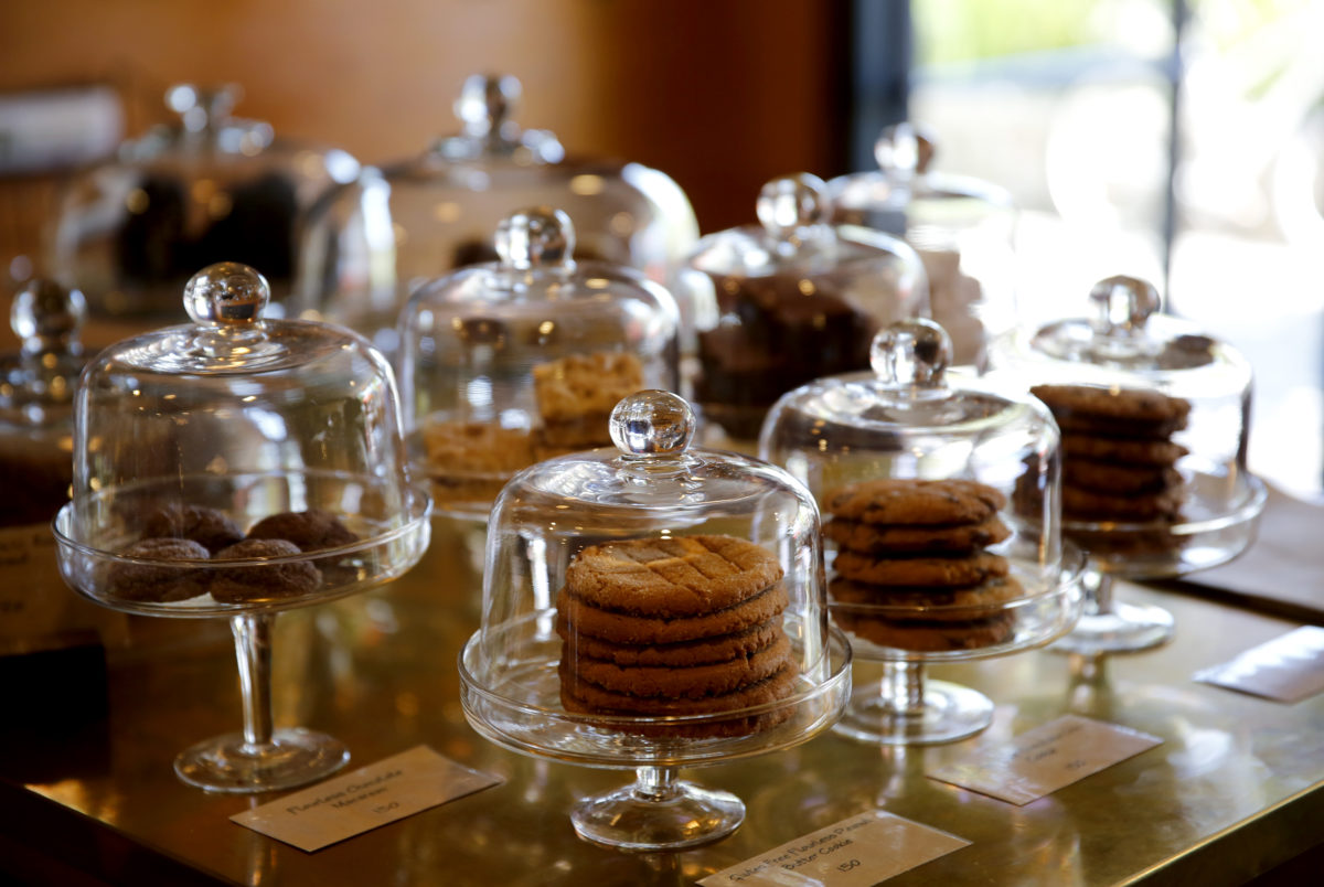 Cookies and sweets for sale at Plank Coffee in Cloverdale. (Beth Schlanker/The Press Democrat)