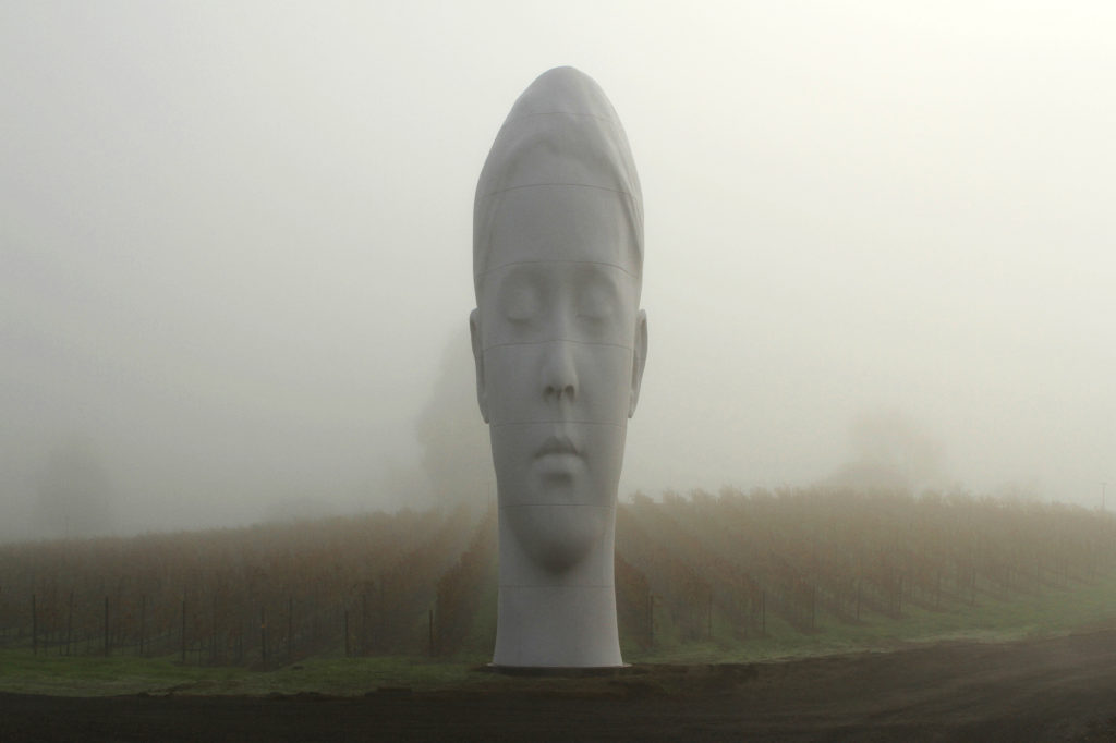 Sanna, 2015, by Jaume Plensa. (Anthony Laurino)