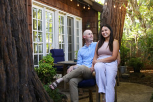 Colin and Rizza Celio were considering relocating to Sonoma County for a few years. When the pandemic hit, and remote work became a viable option, the couple found a house to rent in Santa Rosa. They hope to eventually buy a home in the area and raise a family. Click through the gallery for more stories. (Christopher Chung/The Press Democrat)