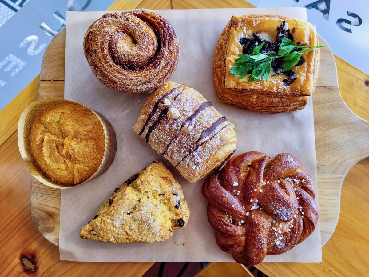 Pastries at Stellina Pronto in Petaluma. (Heather Irwin/Sonoma Magazine)