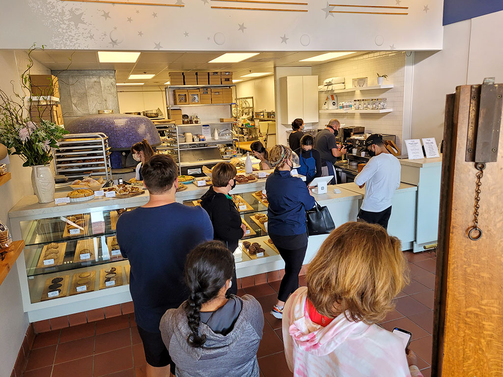 The lineup at Stellina Pronto in Petaluma. Heather Irwin, Sonoma Magazine