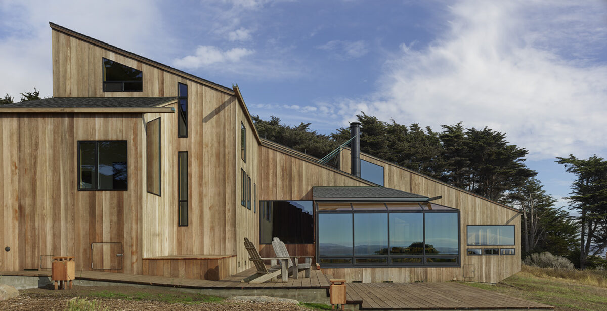 The Sea Ranch community was built in 1965 and conceived as a second-home destination unlike any other. Homes here are required to adhere to strict design guidelines and to live lightly on the wider landscape. (The Sea Ranch Lodge)