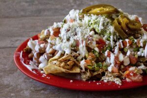 Super Chicken Nachos from Juanita Juanita in Sonoma. (John Burgess/The Press Democrat)