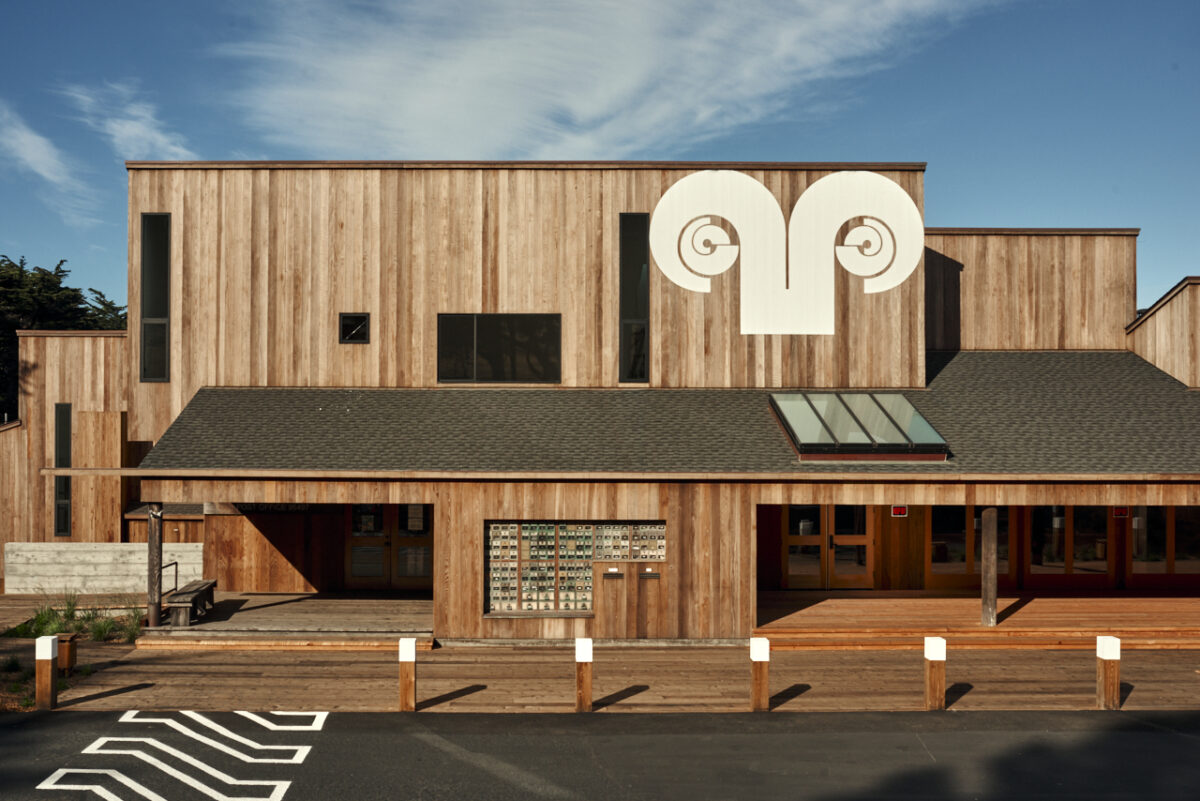 In October of 2021, the 1960s-era main building, the centerpiece of Sea Ranch community life, reopened with new public spaces open to all, including a redesigned restaurant, a new café, and expansions to the bar, lounge, and general store. (The Sea Ranch Lodge)