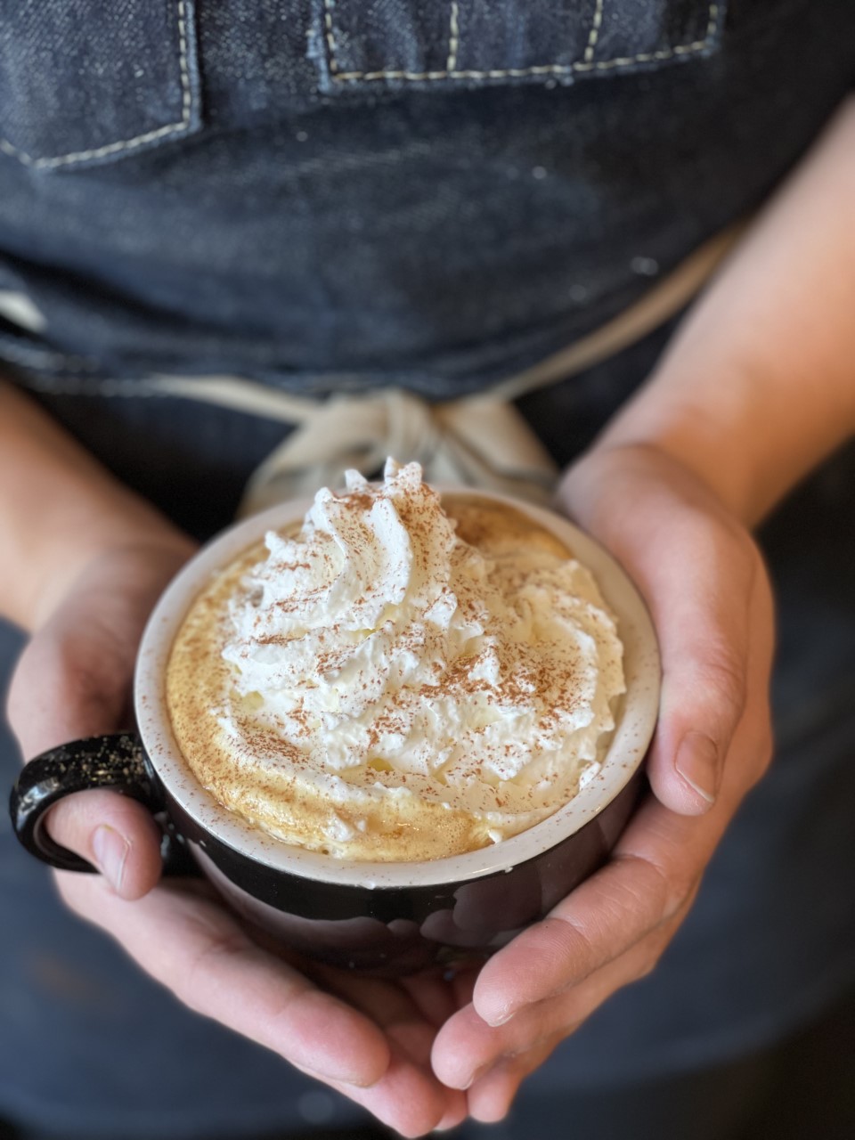 Plank's Coffee features their Pumpkin Spice latte in Healdsburg. The latte includes their roasted Pine Mountain espresso, organic-house made pumpkin spice syrup (ingredients: pumpkin, brown sugar, cane sugar, cinnamon cloves, ginger and nutmeg), (Planks Coffee)