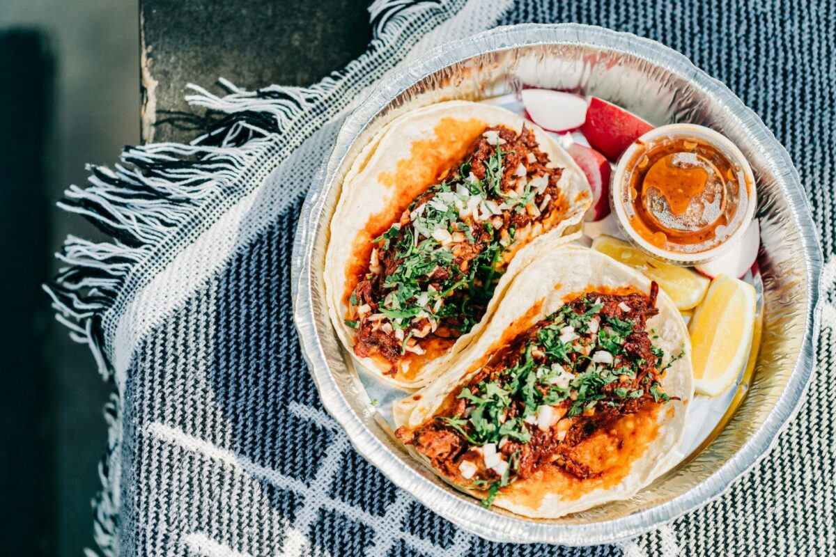 Tacos from EDK Cantina at El Dorado Hotel in Sonoma. (Mariana Calderon Photography)