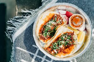 Tacos from EDK Cantina at El Dorado Hotel in Sonoma. (Maria Calderon Photography)